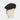 Black & Grey Bold Stitch Wool Toni Cap