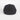 Black Linen Flat Cap