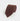 Brown Silk Tie With Small Bean Motif