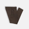 Dark Brown 5 Pocket Cotton Jeans