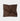 Dark Brown with White Pin Dot Boarder Silk Pocket Square