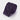Deep Purple & White Spot Knitted Silk Tie