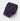 Deep Purple & White Spot Knitted Silk Tie
