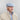 Light Blue Plain Micro Herringbone Linen Toni Cap