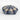 Navy & Beige Large Check Cotton & Silk Gatsby Cap