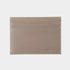 Beige Calf Leather Single Sided Card Holder