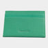 Bright Green Calf Leather Single Sided Card Holder