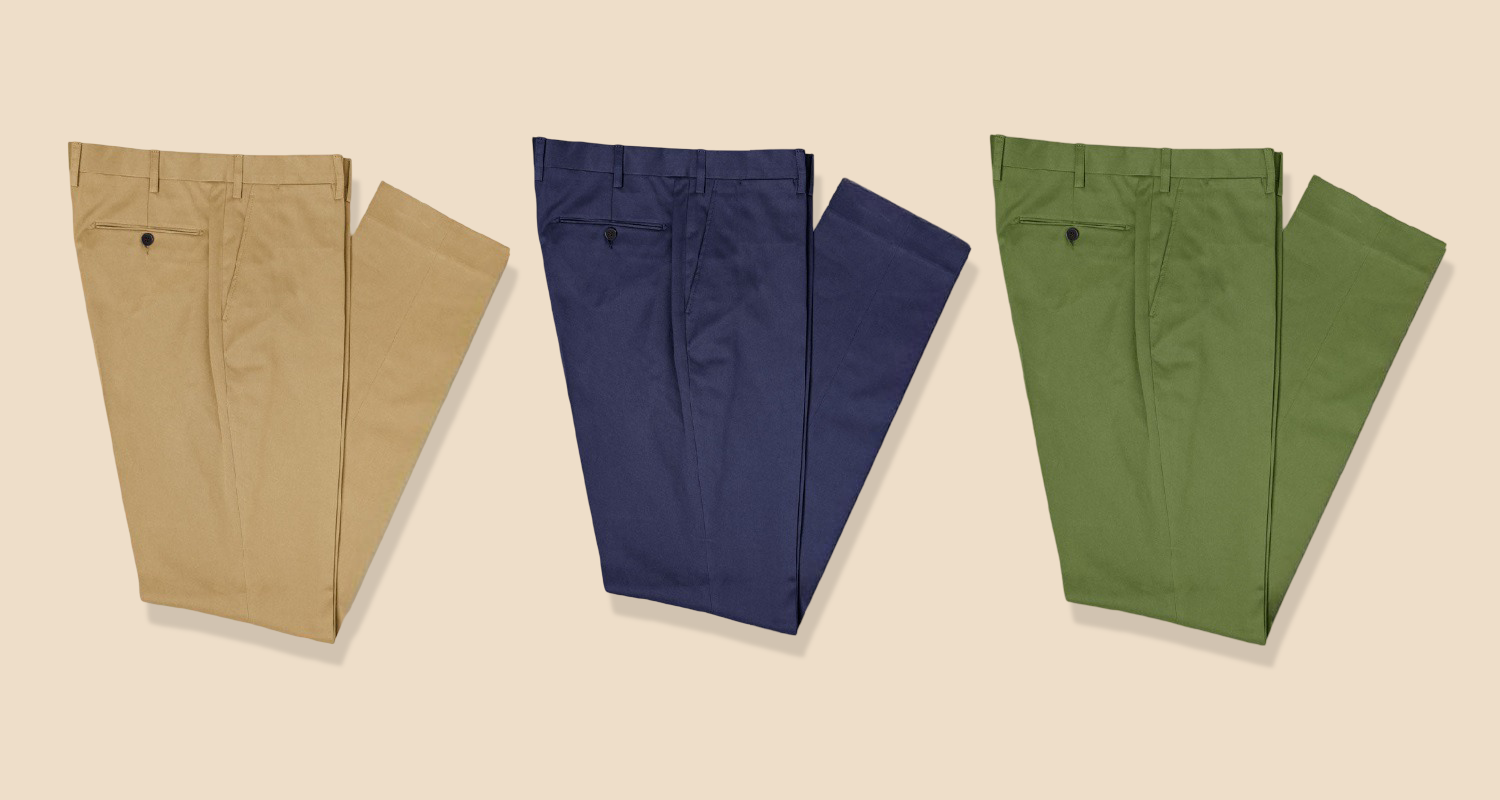 Summer Essentials – Cotton Chinos