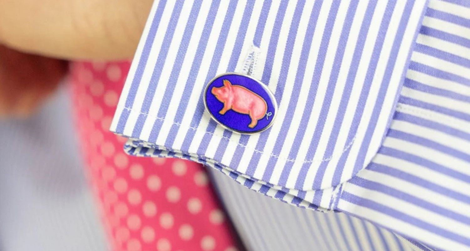Longmire Cufflinks - A Mark Of Excellence - Hilditch & Key