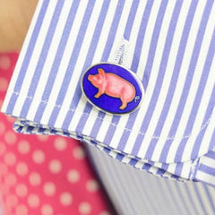 Longmire Cufflinks - A Mark Of Excellence - Hilditch & Key
