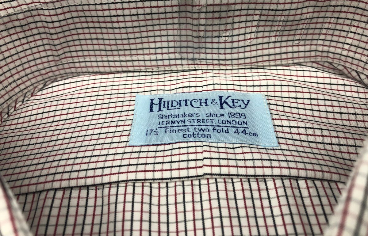 Just Arrived: Contemporary Fit Checks - Hilditch & Key