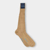 Long Beige Cotton Socks