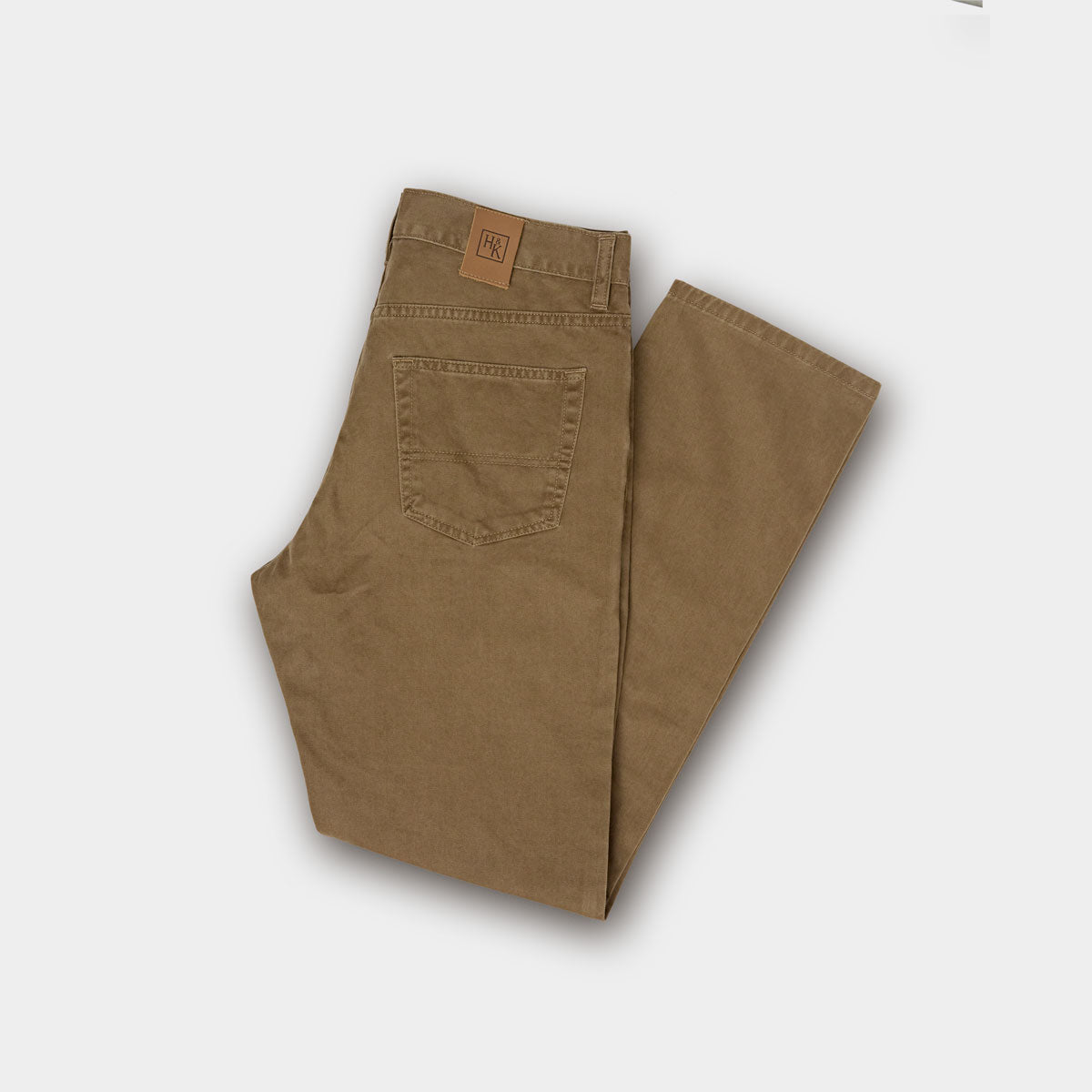 Camel Cotton Jeans