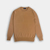 Toffee Crew Neck Cashmere Sweater