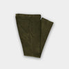 Dark Moss Cotton Corduroy Trousers