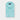 Contemporary Fit Plain Aqua Linen Shirt with Button Down Collar & Two Button Cuff