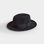 Navy Blue Grosvenor Fedora