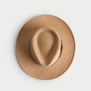 Mocha Brown Antibes Fedora Panama