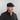 Dark Navy Twill Wool Flat Cap