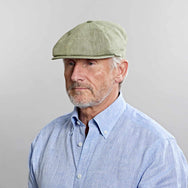 Olive Linen Toni Cap