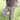 Beige Prince of Wales Check Linen Trousers