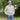 Beige Stripe Cotton Doria Lightweight Bomber Jacket