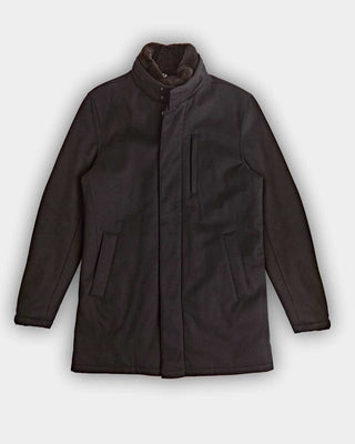 Black Cashmere Connor Coat