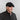 Black Cashmere Gatsby Cap