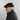 Black Cashmere Gatsby Cap