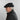 Black Cashmere Gatsby Cap