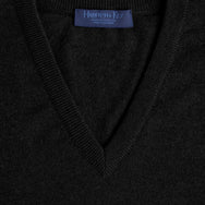 Black Cashmere Vest