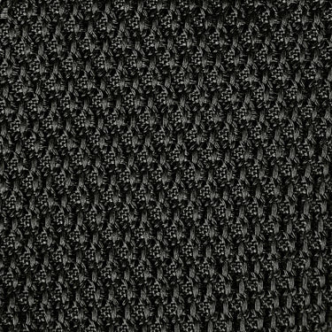 Black Grenadine Silk Tie