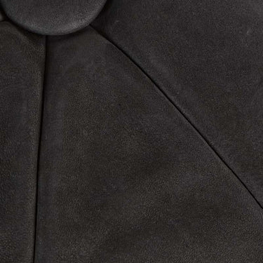 Black Leather Gatsby Cap