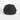 Black Linen Flat Cap