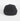 Black Linen Flat Cap
