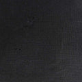 Black Linen Flat Cap