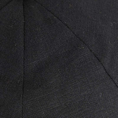 Black Linen Toni Cap