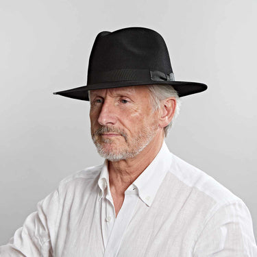 Black Pioneer Fedora Hat