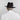 Black Pioneer Fedora Hat