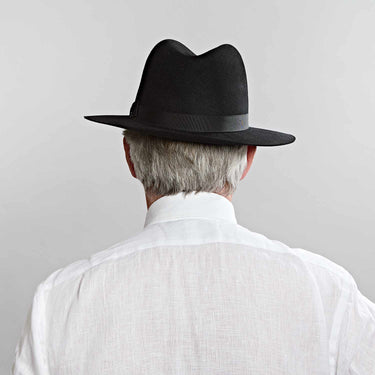 Black Pioneer Fedora Hat