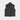 Black Quilted Gilet with Navy Knitted Back