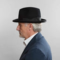 Black Soft Homburg