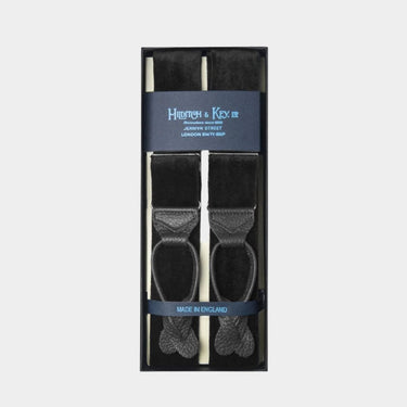 Black Velvet Braces