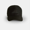 Black Wool & Cashmere Blend Baseball Cap