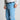 Blue Cotton Corduroy Trousers