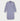 Blue & Navy Overcheck Cotton Nightshirt with Red Piping