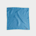 Blue & Navy Small Spot Silk Pocket Square