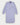 Blue Stripe End - on - End Sea Island Quality Cotton Nightshirt with Red Piping