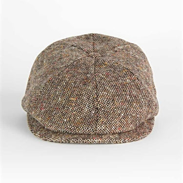 Brown & Beige Mottle Wool Toni Cap