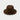 Brown Fur Felt Fedora